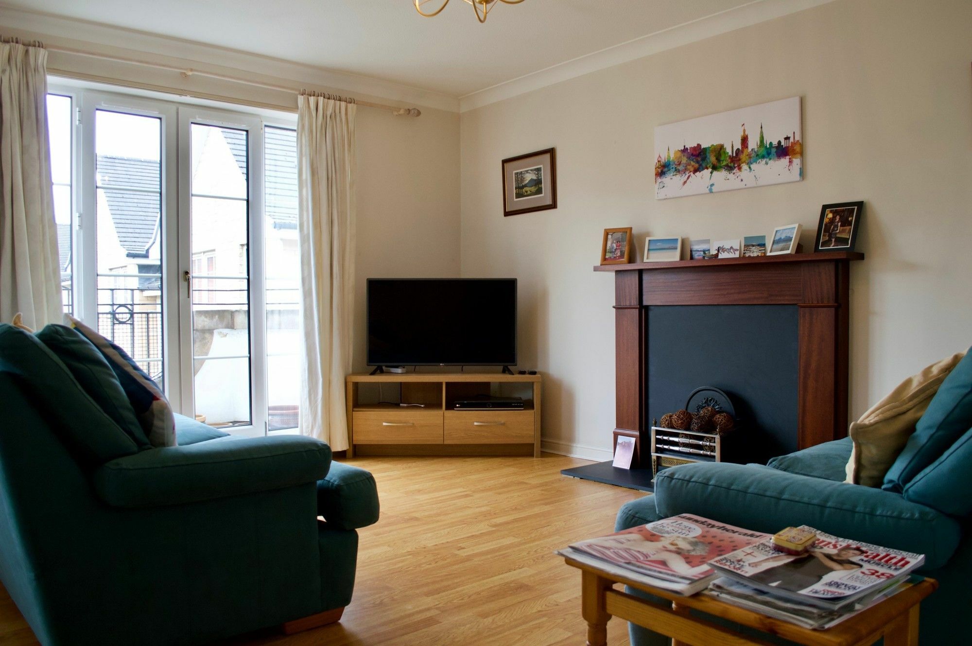 Bright 1 Bedroom Apartment In Edinburgh Bagian luar foto